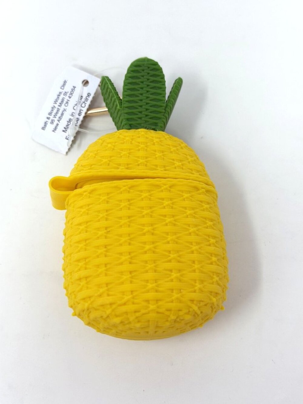Bath & Body Works Pineapple PocketBac Holder Clip Sanitizer Tropical